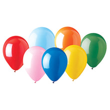 Load image into Gallery viewer, 12" Latex Balloons 100 ct./Bag - Multiple Colors - 100/Bag