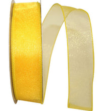 Load image into Gallery viewer, #9  DWI Sheer/Wired Chiffon Sheer Ribbon - Multiple Colors - 50 Yd/Roll