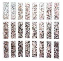 Load image into Gallery viewer, 1.5" Silver Sticker Glitter Numbers - Each