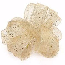 Load image into Gallery viewer, #3 Wired Sparkle/Cosmic Flash Glitter Ribbon - Multiple Colors - 25 Yd/Roll