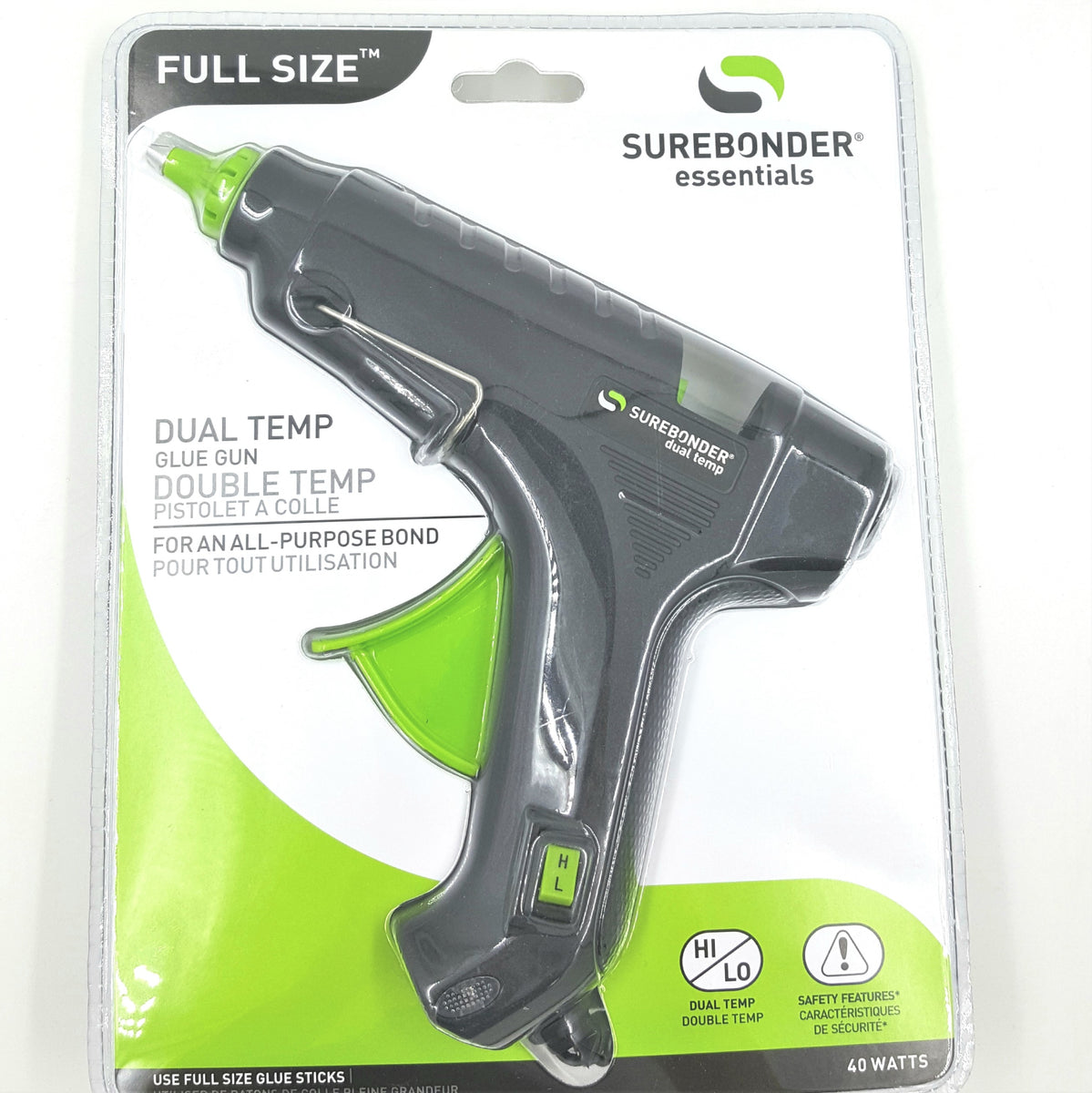 Surebonder 40 Watt Dual Temprature Hot Glue Gun