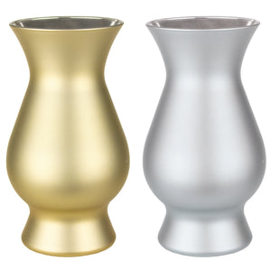 4061-06-1377 Matte Metallic 10 5/8" Bella Vase - 6/Cs