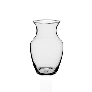 4099-12-09 8" Rose Vase Crystal - 12/Cs