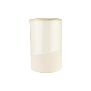 9333-06-1184  6 1/2" Essential Vase Milk White - 6/Cs