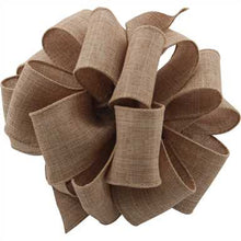 Load image into Gallery viewer, DWI Linen Ribbon - Multiple Colors & Widths - 50 Yd/Roll
