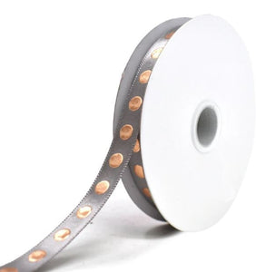 Pinpoint & Helix Chain Ribbon - Multiple Colors & Width - 25Yd/Roll
