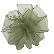 Load image into Gallery viewer, #9  DWI Sheer/Wired Chiffon Sheer Ribbon - Multiple Colors - 50 Yd/Roll