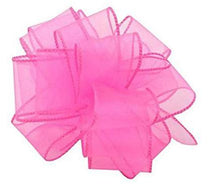 Load image into Gallery viewer, #9  DWI Sheer/Wired Chiffon Sheer Ribbon - Multiple Colors - 50 Yd/Roll