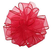 Load image into Gallery viewer, #9  DWI Sheer/Wired Chiffon Sheer Ribbon - Multiple Colors - 50 Yd/Roll