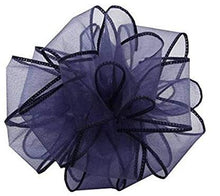 Load image into Gallery viewer, #9  DWI Sheer/Wired Chiffon Sheer Ribbon - Multiple Colors - 50 Yd/Roll