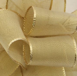 162657 - #3 W Spun Metal Ribbon - Each