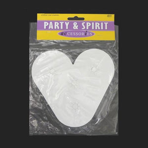 Small Heart Backer for Mums - 6 Inch - 5/Pk
