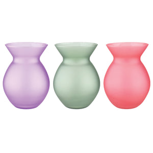 3028-12-2241 6 1/2" Lulita Vase Tulip Asst - 12/Cs