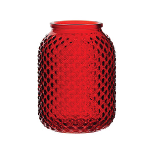 3651-24-13 4.57" Honey Vase - Ruby