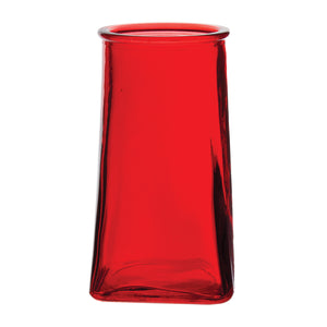 3653-24-13 5" Bead Vase - Ruby