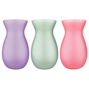 4045-12-2241 8" Jordan Vase - Tulip Asst - 12/Cs