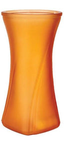 4094-12-1353O Campfire 9 3/4" Rose Vase ORANGE - 12/Cs