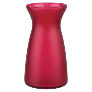 4118-12-213 6 3/8" Vibe Vase - Ruby Frost