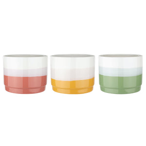 7809-06-3031 - 7.2" Ombre Spice Stepped Planter Asst. - 6/case