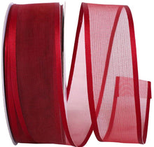 Load image into Gallery viewer, #9 Charlize Sheer Ribbon - Multiple Colors - 50 Yd/Roll
