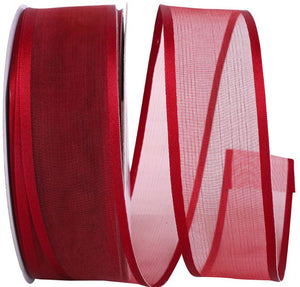 #9 Charlize Sheer Ribbon - Multiple Colors - 50 Yd/Roll