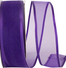 Load image into Gallery viewer, #9 Charlize Sheer Ribbon - Multiple Colors - 50 Yd/Roll
