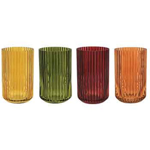 G4513 - 7" Fall Design Vase Asst. - 4/set