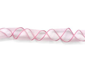 #40 Wired Chiffon Sheer Pink 50yds - Each