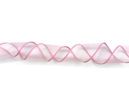 #40 Wired Chiffon Sheer Pink 50yds - Each