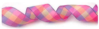 VJE09-4713 - Lavender/Pink Wired #9 ribbon - 50 yd. - Each