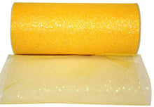 Load image into Gallery viewer, Glitter Tulle -  Multiple Colors - 25 Yd/Roll
