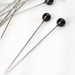 MA1100 BK - 2 Round Head Black Corsage Pins – Yellow Rose Floral Supply