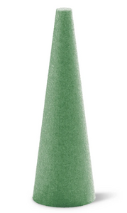 C124G Green Styrofoam Cone Insert – Yellow Rose Floral Supply