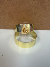 Load image into Gallery viewer, ML1908 - Mayleigh Flower Cuff Gold - each
