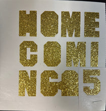 Load image into Gallery viewer, 1.5&quot; Soft Gold Sticker Glitter Letters - Each
