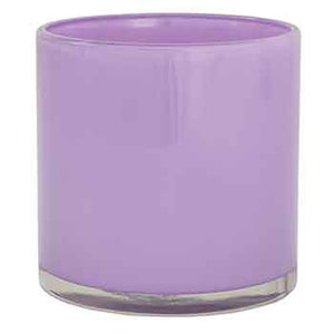 G3916 5" Lilac Glass Cylinder Vase