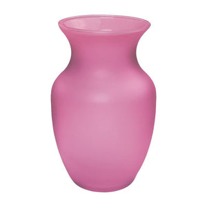 MBR999 8" Rose Vase - Matte Blush Rose