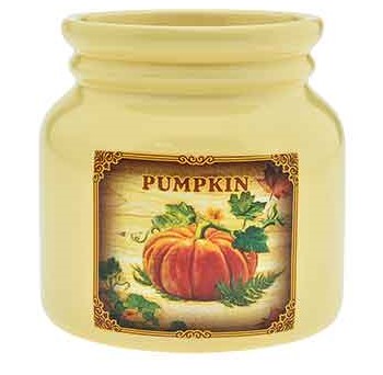 T3422 - Cream Pumpkin Pot