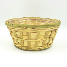 Load image into Gallery viewer, 10259 10&quot; Bamboo Dish Garden w/Liner - Each
