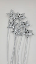Load image into Gallery viewer, 31-32002SL  2.75&quot; Silver Wicker Star Pick - 6/Pk - ON SALE -
