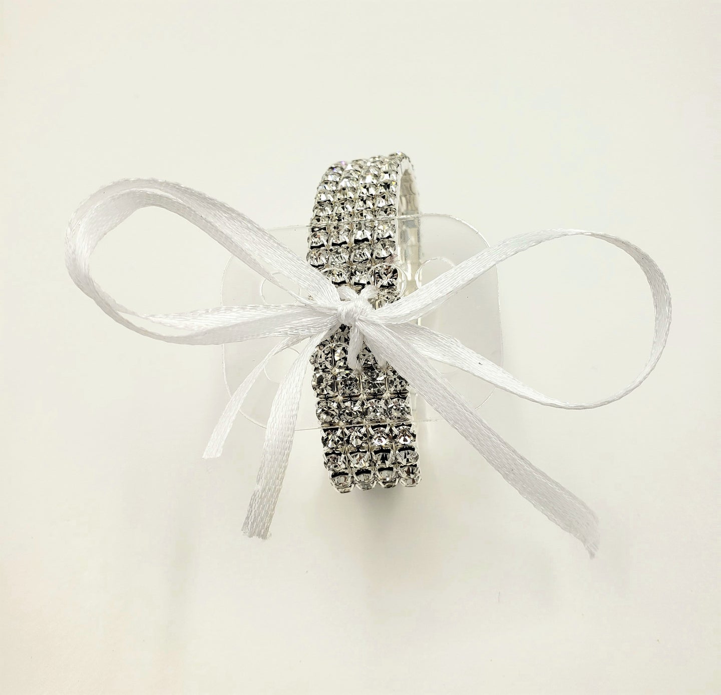 4 Row Rhinestone Wristlet - Multiple Colors - Each