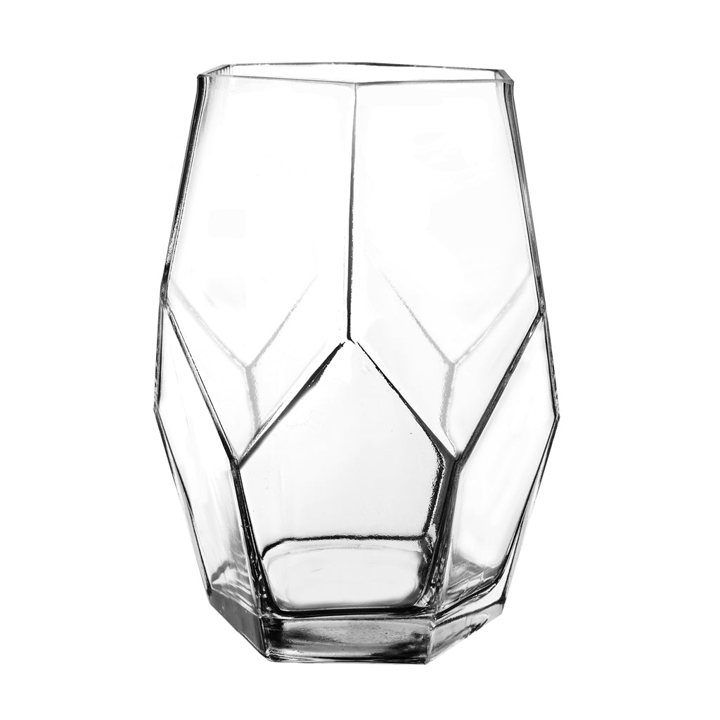 3511-06-09  8' Prism Vase Crystal - 6/Cs
