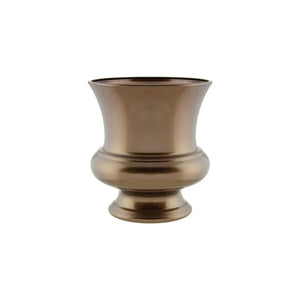 80-12-175 7 3/4" Designer Urn Antique Brass - Each