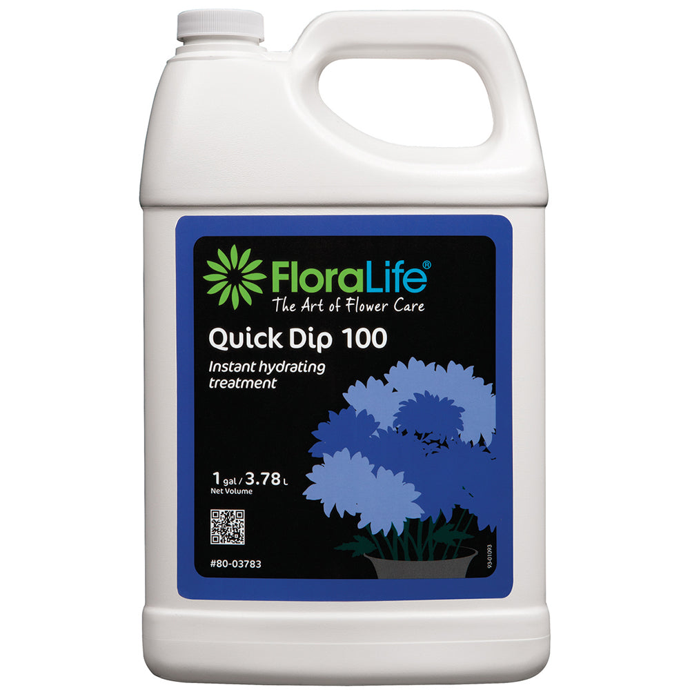80-03783 Floralife Quick Dip 100 Instant hydrating treatment - 1 Gal/Jug