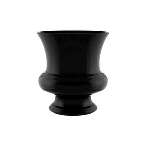 81-06-04  9" 1/2 Designer Urn Black - Each