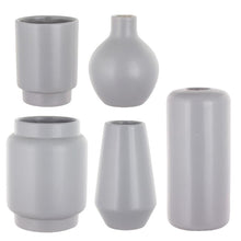 Load image into Gallery viewer, 8165-15-1229  Mod Bauble Bud Vase Asst. Dove Gray - 15/Pk
