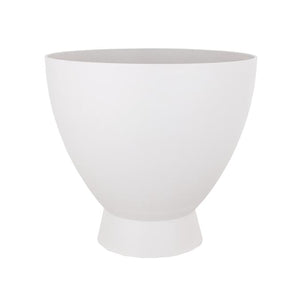 8182-06-22  8" Dahlia Footed Urn *Stonecast* - 6/Cs