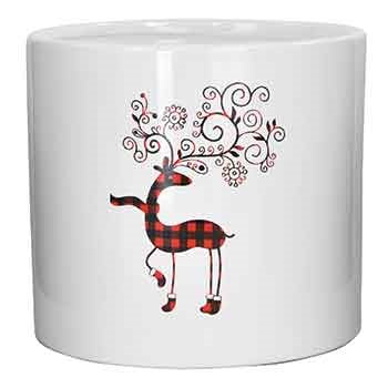 Plaid Reindeer (Mug)