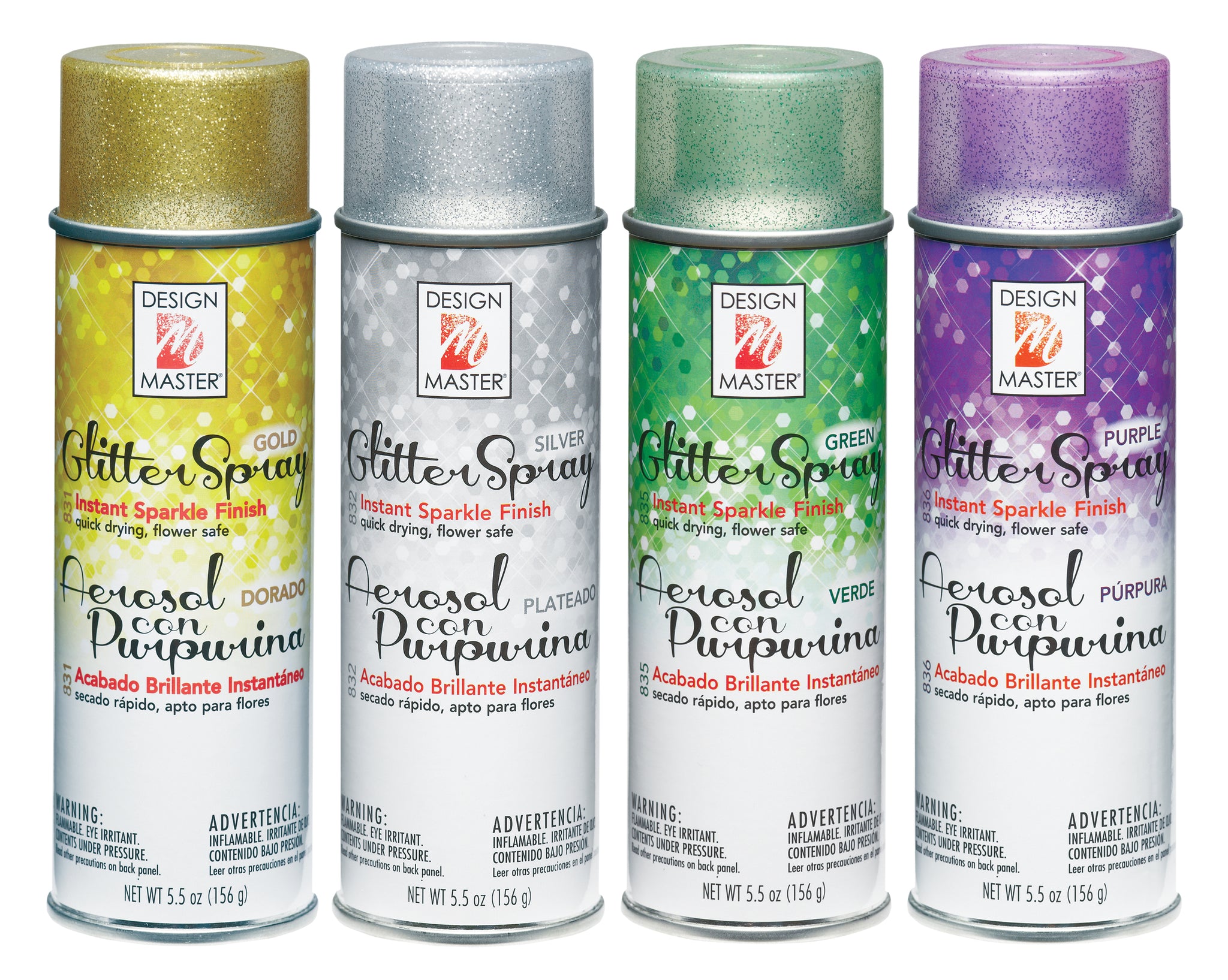 Design Master Floral Glitter Spray - Gold - LO Florist Supplies