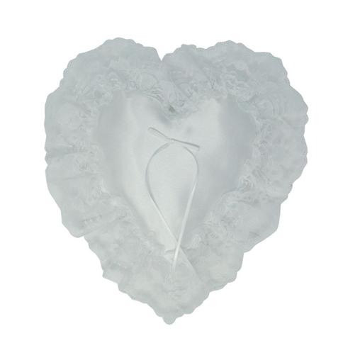 H-24 24 White Styrofoam Solid Heart - Each - ON SALE 
